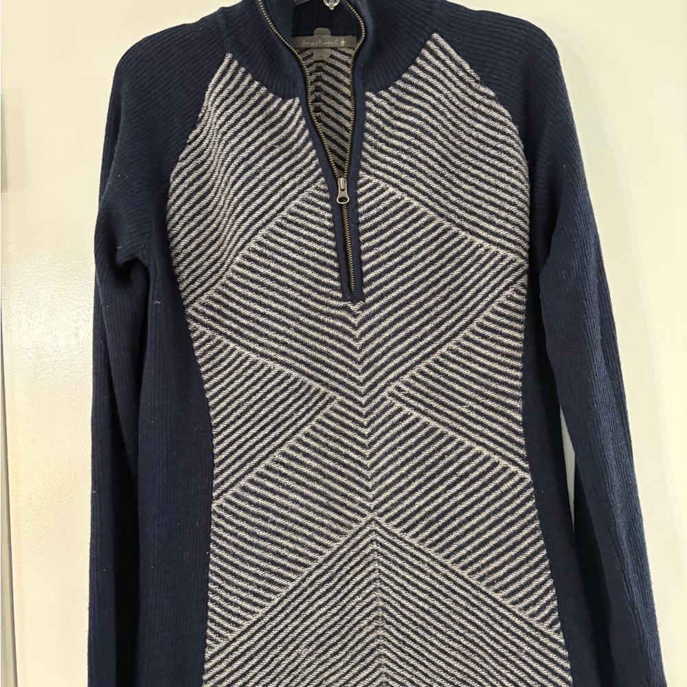 Smartwool Navy and Grey Women's Sweater